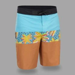 OLAIAN Boardshorts Standard 900 Surfen Mit Flachem Bund Vibes Lila -O'NEAL Geschäft boardshorts standard 900 flat belt popypalm