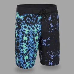 OLAIAN Boardshorts Standard 900 Surfen Mit Flachem Bund Vibes Lila