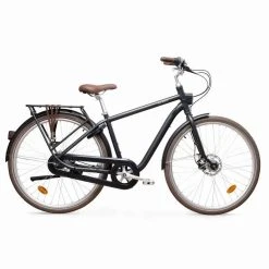 City Bike 28 Zoll Elops 900 HF Herren Aluminium Schwarz