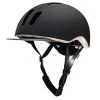 City-Bike-Helm Für Frauen Und Männer| Schwarz 53cm-59cm| Crazy Safety | EN 1078