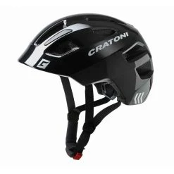 CRATONI Kinderhelm Maxster Schwarz Glanz