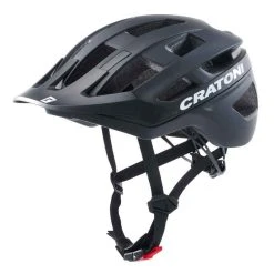 CRATONI MTB - Fahrradhelm AllRace Schwarz Matt
