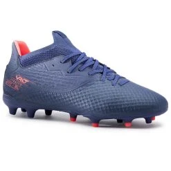 Kipsta Damen/Herren Fussball Nockenschuhe FG - VIRALTO III 3D Air Mesh Marineblau