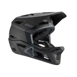 LEATT DBX 4.0 DH - Fullface Helm - Schwarz