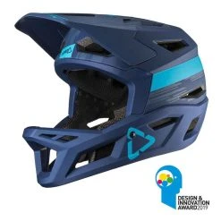 LEATT DBX 4.0 Super Ventilated Full Face Helm - Blau