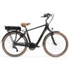 Beaufort Elektrisches Herrenfahrrad, Birgit, 51 Cm, Mittelmotor, 7 Gang, Schwarz