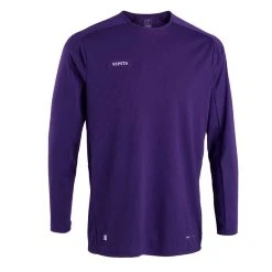 Kipsta Fussballtrikot Langarm VIRALTO Verein Damen/Herren Violett
