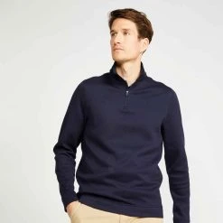 Inesis Golf Sweatshirt Herren - MW500 Marineblau