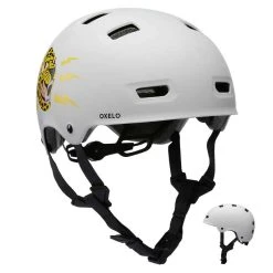 Oxelo Skaterhelm MF540 Für Inliner Skateboard Scooter Neonorange -O'NEAL Geschäft helm inliner skateboard scooter mf540 tiger