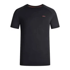 PERFLY Herren Badminton T-Shirt - 530 Schwarz