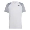 ADIDAS Herren Tennis T-Shirt - TEE Weiß/grau