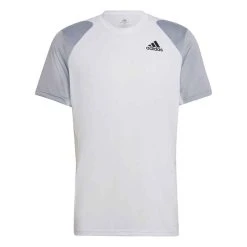 ADIDAS Herren Tennis T-Shirt - TEE Weiß/grau