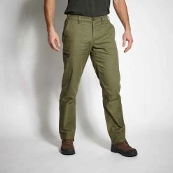 SOLOGNAC Jagdhose Steppe 100 Regular Grün