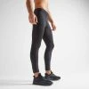 Domyos Leggings Herren Atmungsaktiv - 500 Schwarz