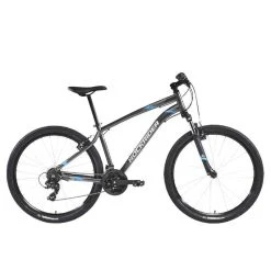 Rockrider Mountainbike 27,5 Zoll ST 100 Grau