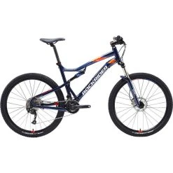 Rockrider Mountainbike MTB ST 540 S 27,5 Zoll Blau/orange