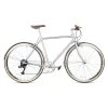 6KU Odyssey 8SP City Bike - Brandford Silver