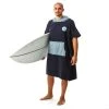 OLAIAN Poncho Surfen 500 Damen/Herren Print Fische