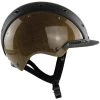 Casco Reithelm CHAMP-3 FLACHSFASER Schwarz