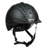 Casco Reithelm MISTRALL-2 EDITION Schwarz/schwarz Struktur