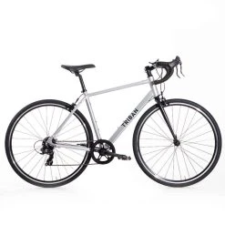 Rennrad TRIBAN RC 100 Grau