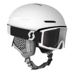 SCOTT Skihelm Set - Unisex - Track + Skibrille Factor
