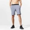 Domyos Shorts Herren Fitness Performance Reissverschlusstaschen - 900 Grau