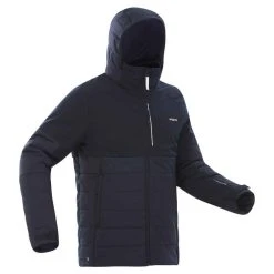 WEDZE Skijacke 100 Herren Warm Mittlere Länge - Blau/rot -O'NEAL Geschäft skijacke herren warm mittlere lange 100 marineblau