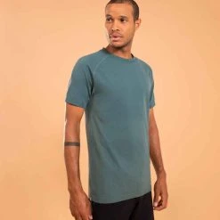 KIMJALY T-Shirt Herren Für Dynamisches Yoga Nahtlos - Hellgrau -O'NEAL Geschäft t shirt herren dynamisches yoga nahtlos khaki