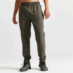 Domyos Trainingshose Fitness Kollektion Atmungsaktiv Herren Khaki