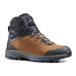 Forclaz Trekkingschuhe Herren Leder Wasserdicht - MT100