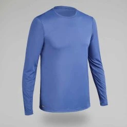 OLAIAN UV-Shirt Langarm Eco Surfen Herren Blau