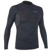 OLAIAN UV-Shirt UV-Top Langarm Surfen Herren 900 Schwarz
