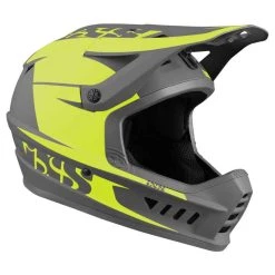 IXS XACT Evo Fullface-Helm - Lime-Graphite